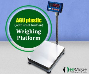 weighing platform scale