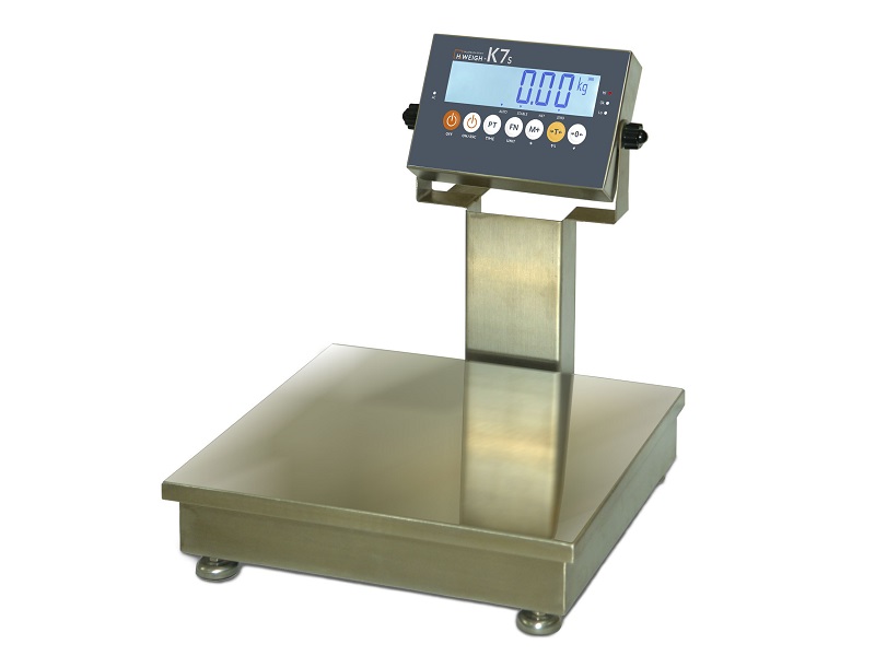 Detecto 1001TBKG 8 kg Capacity Bakers Dough Scale, w/ 9 Plate, 500 x 5 g,  Scoop