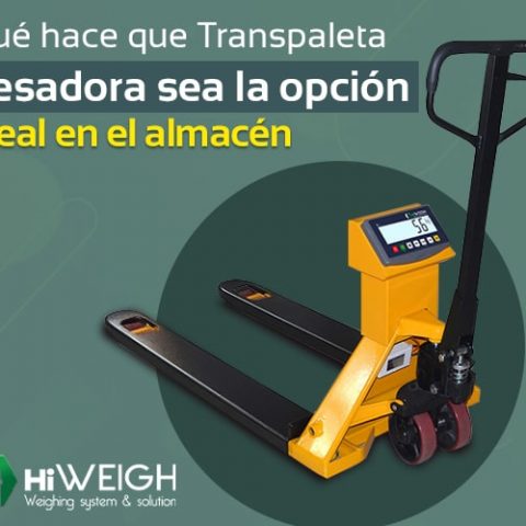 básculas para transpaletas