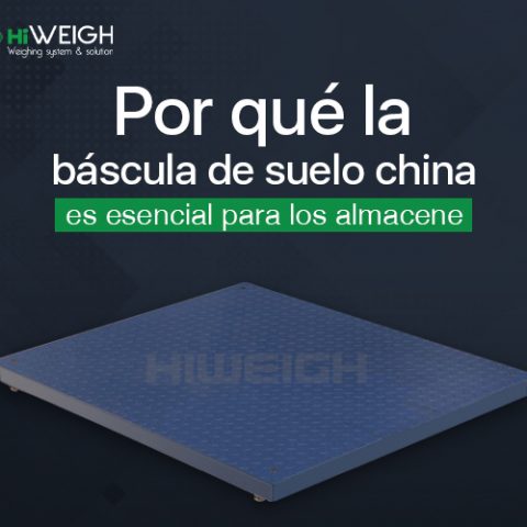 La báscula de piso de China