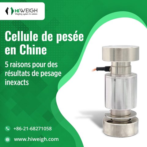 Cellule de pesée en Chine