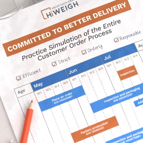 HiWeighing shipping simulation