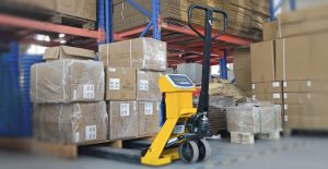 Pallet scales for warehouse and logistics