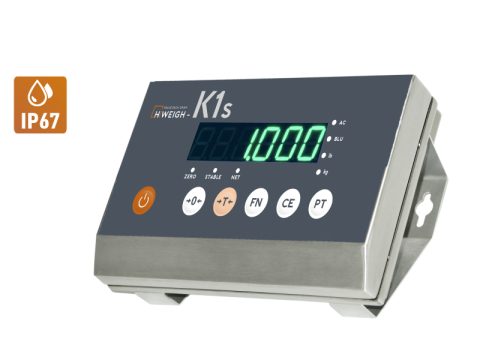 Stainless steel weight indicator